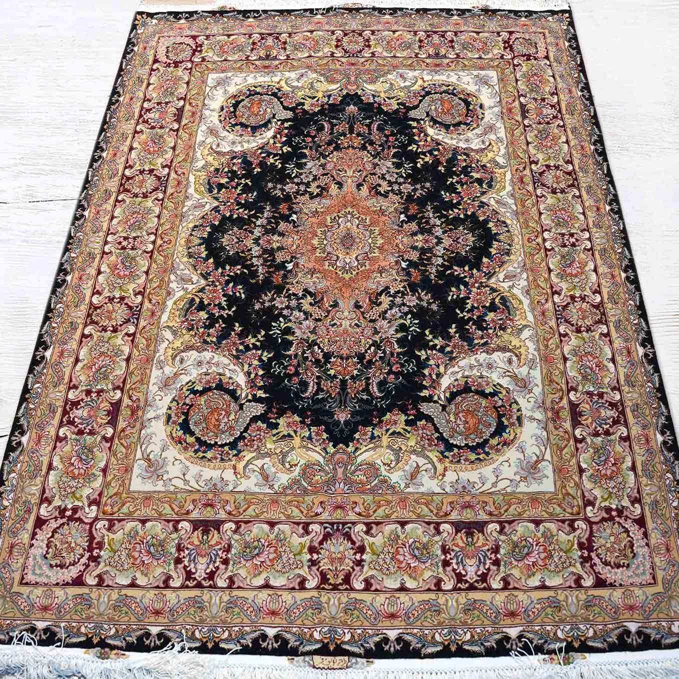 قالیچه موج مهر نوین فر 60 رج