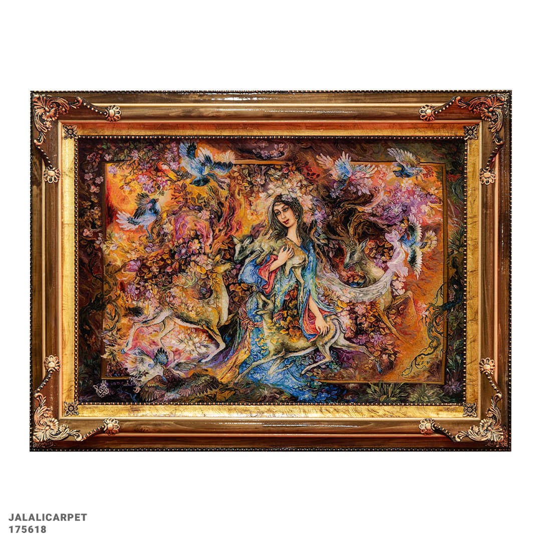 تابلوفرش گرمای عشق 50 رج