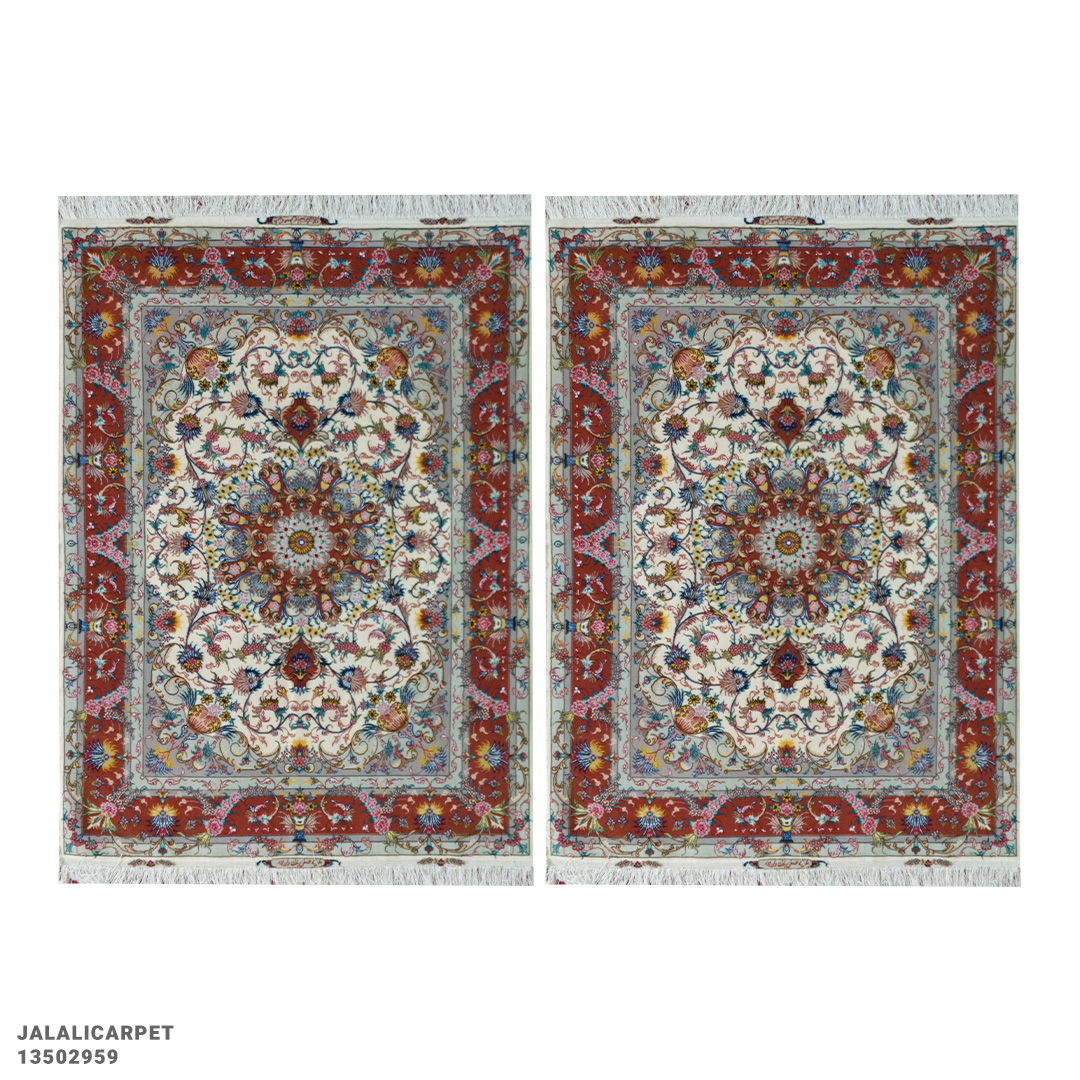 جفت قالیچه صفی 50 رج