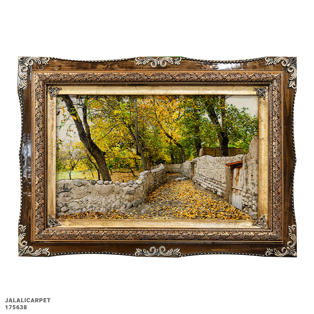 تابلوفرش کوچه باغ 50 رج