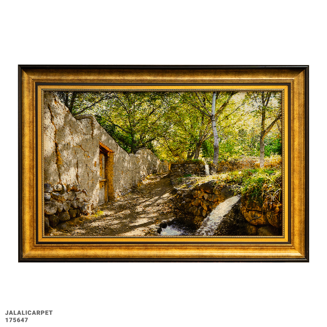 تابلوفرش کوچه باغ 50 رج