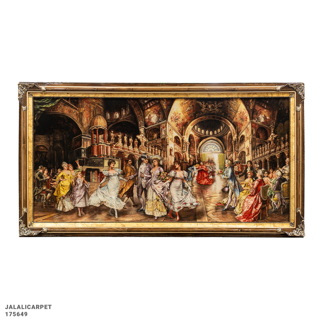 تابلوفرش عروسی در کلیسا 50 رج