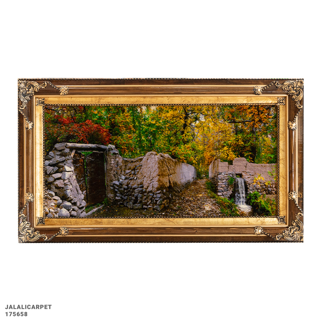 تابلوفرش کوچه باغ 50 رج