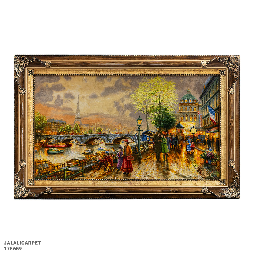 تابلوفرش منظره 50 رج