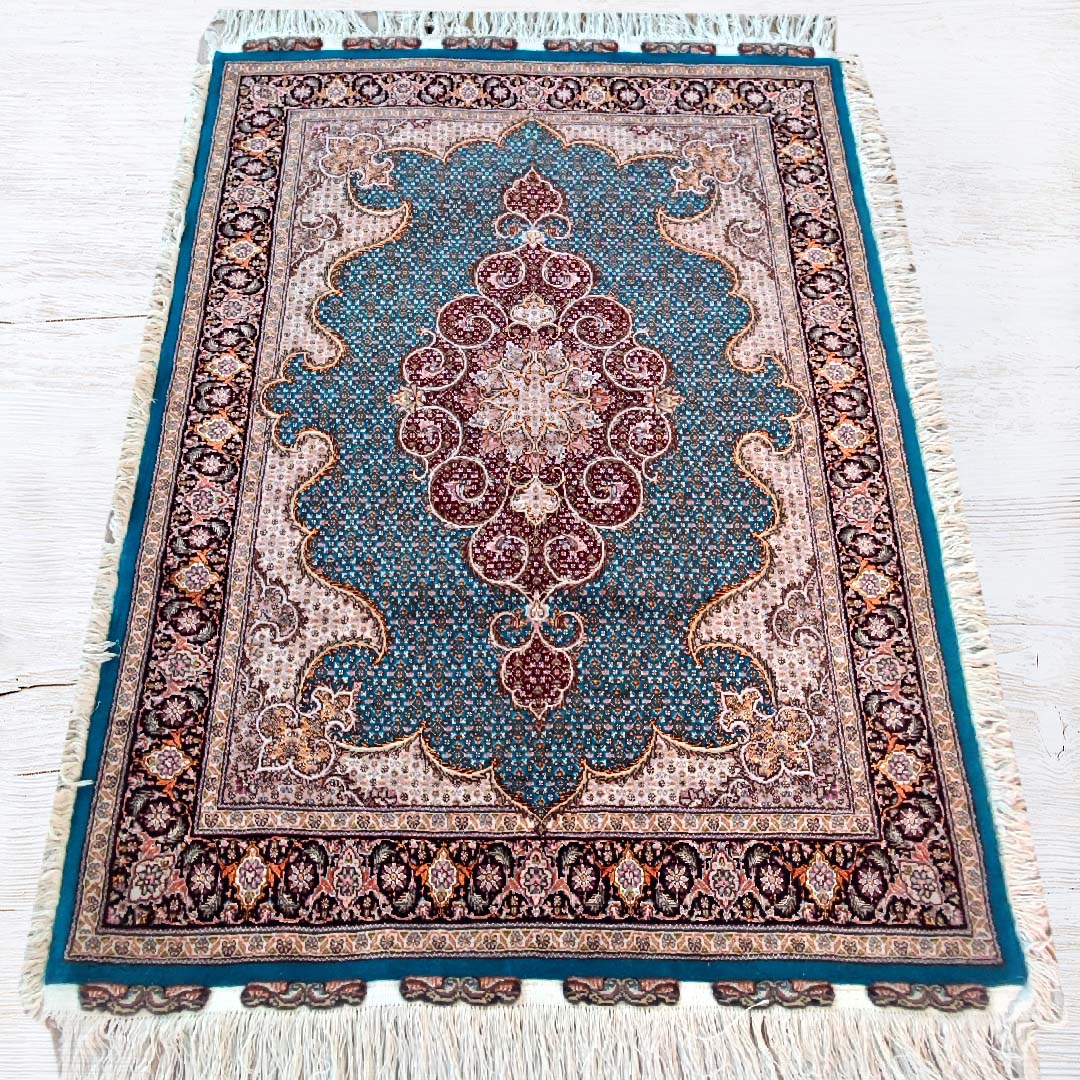 قالیچه ماهی موج مهر 40 رج