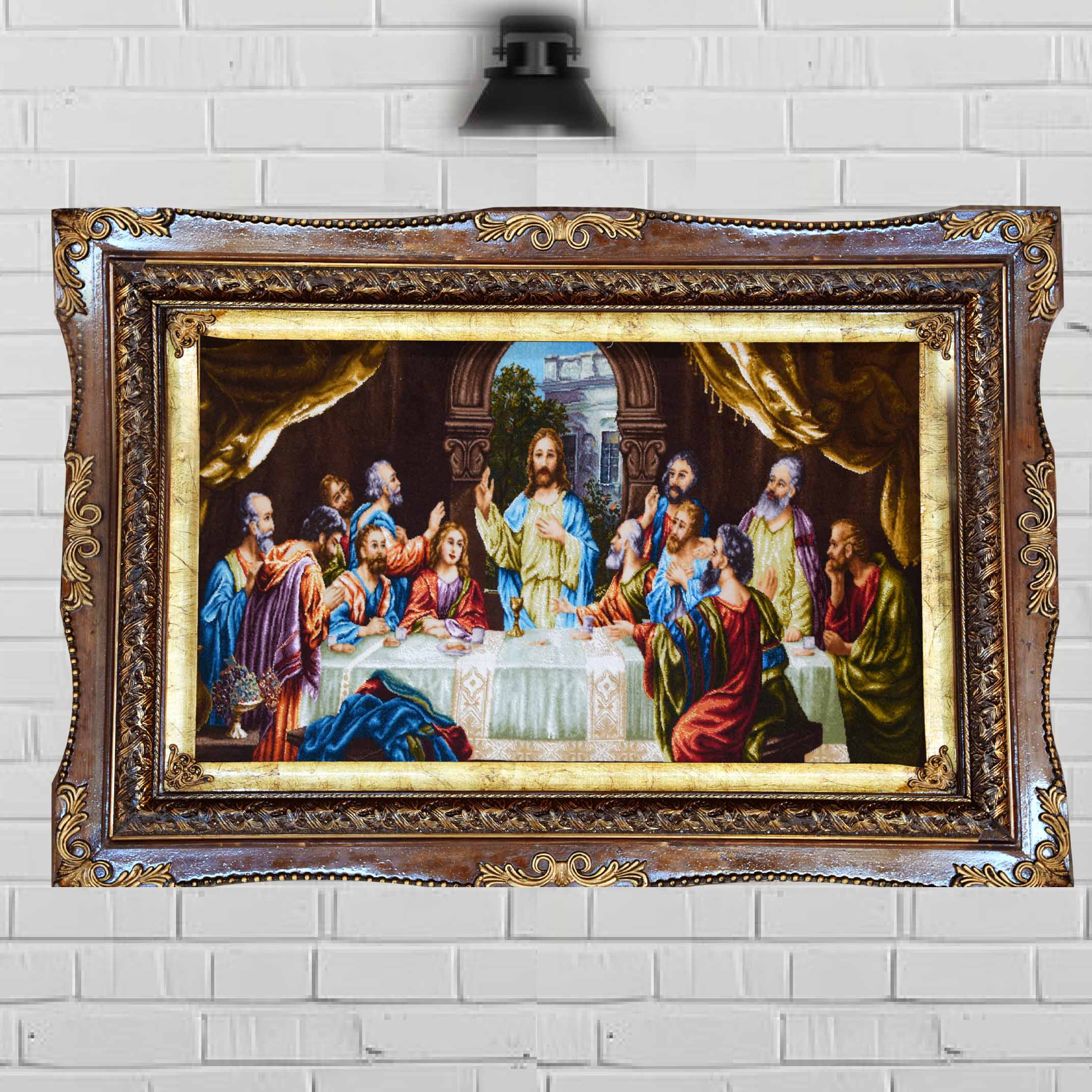 تابلوفرش شام آخر 50 رج