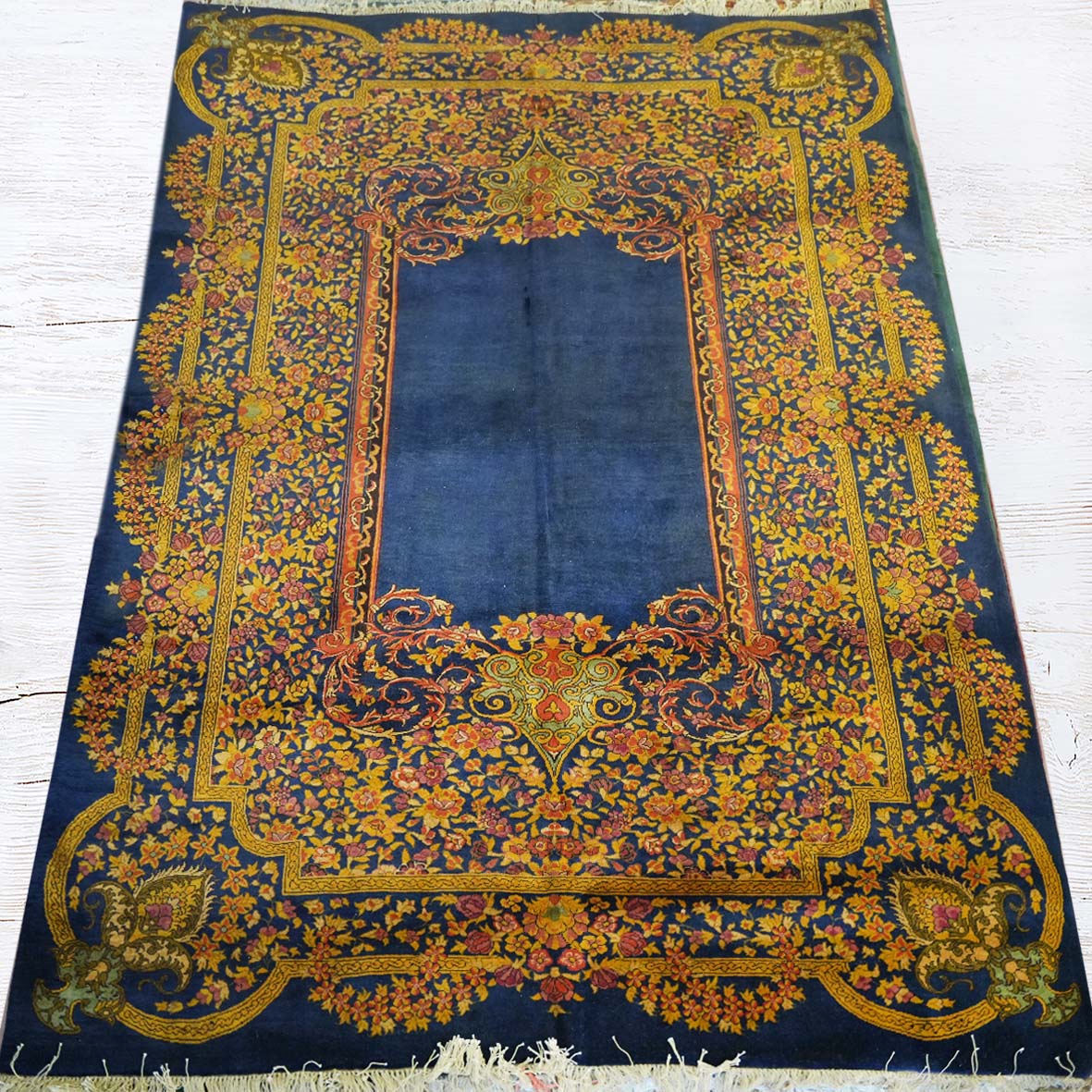 6متری قشقایی بافت کف ساده پشم خراسان