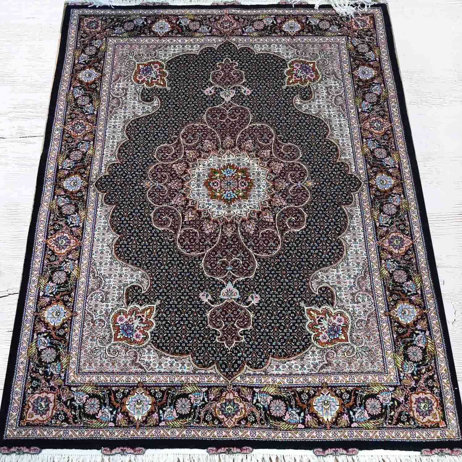 قالیچه ماهی موج مهر 6 لا 40 رج