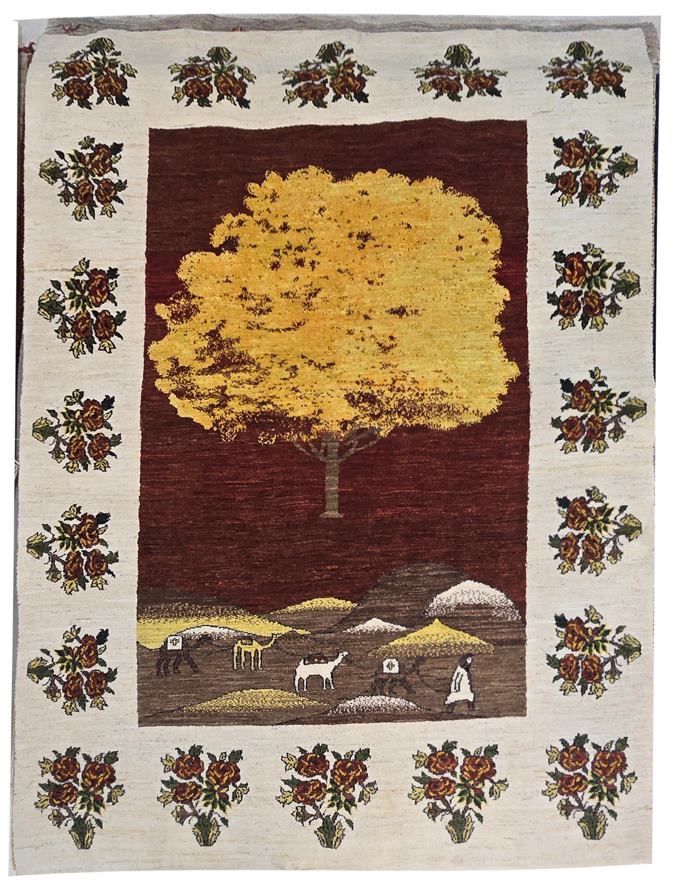 گبه ریز درختی رنگ گیاهی