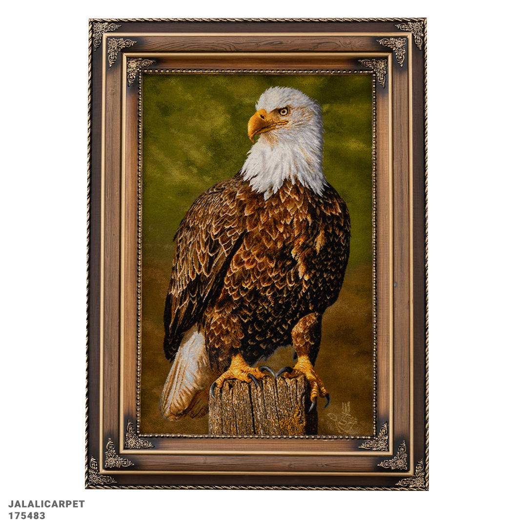 تابلوفرش عقاب 50 رج