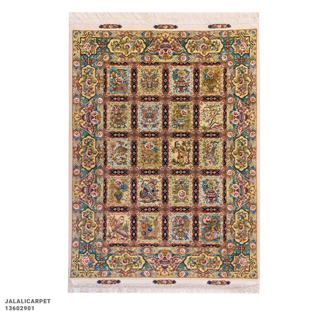 قالیچه گلستان زارع 55 رج