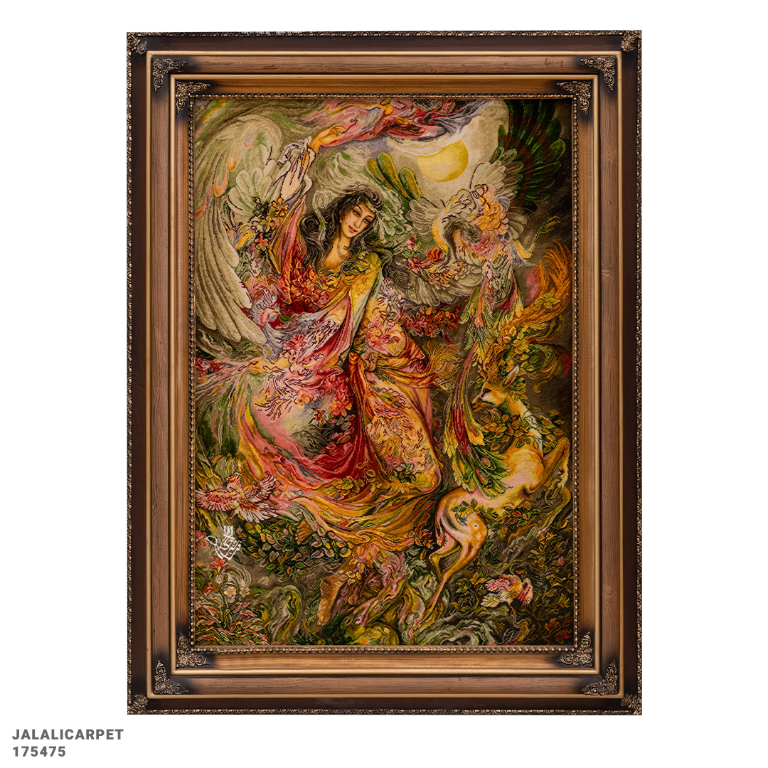 تابلوفرش نیایش 50 رج