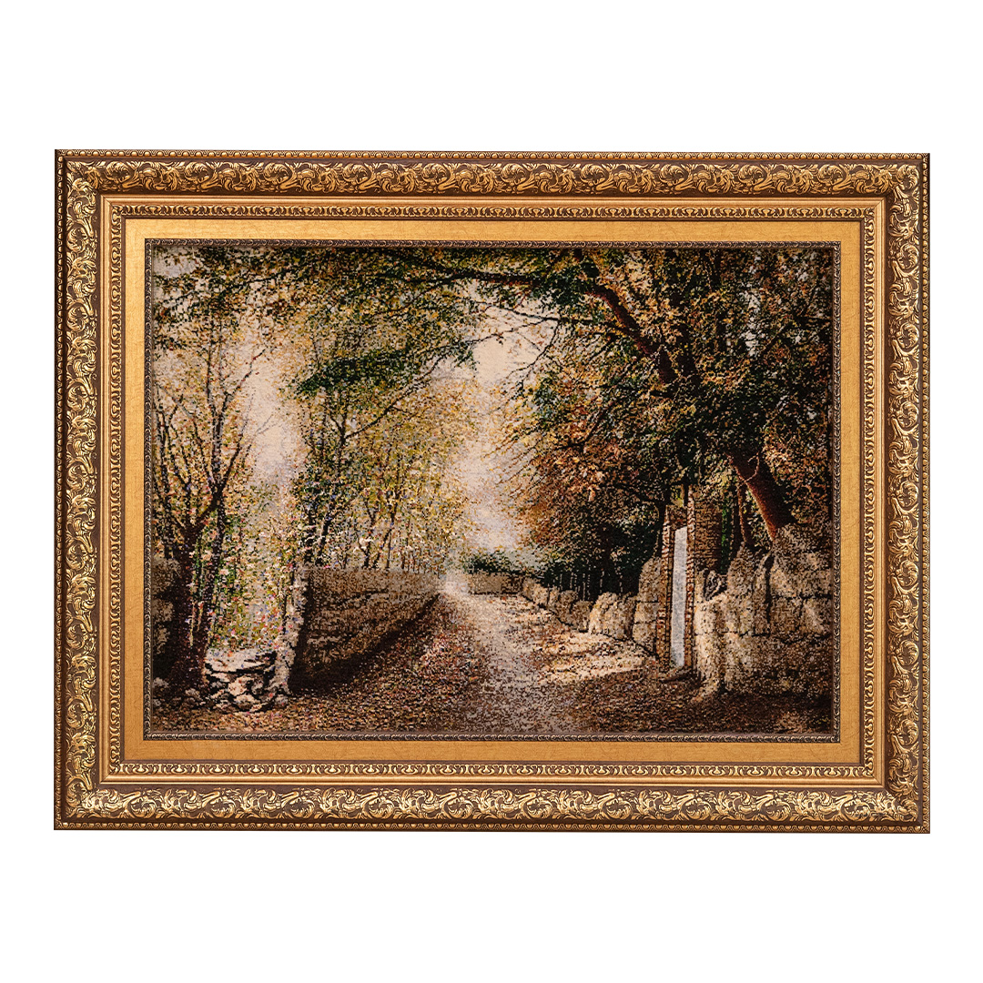 تابلوفرش کوچه باغ 50 رج