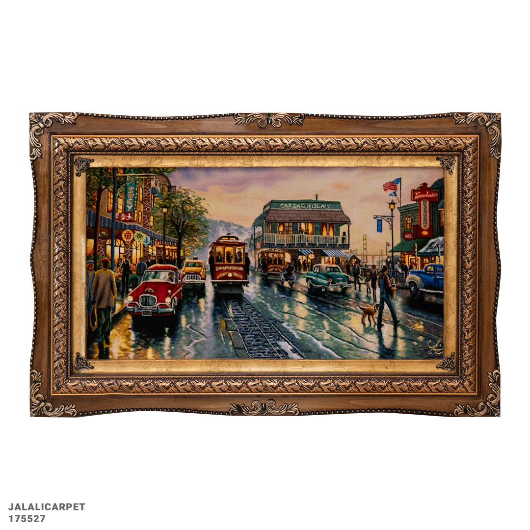 تابلوفرش قطار سانفرانسیسکو 50 رج