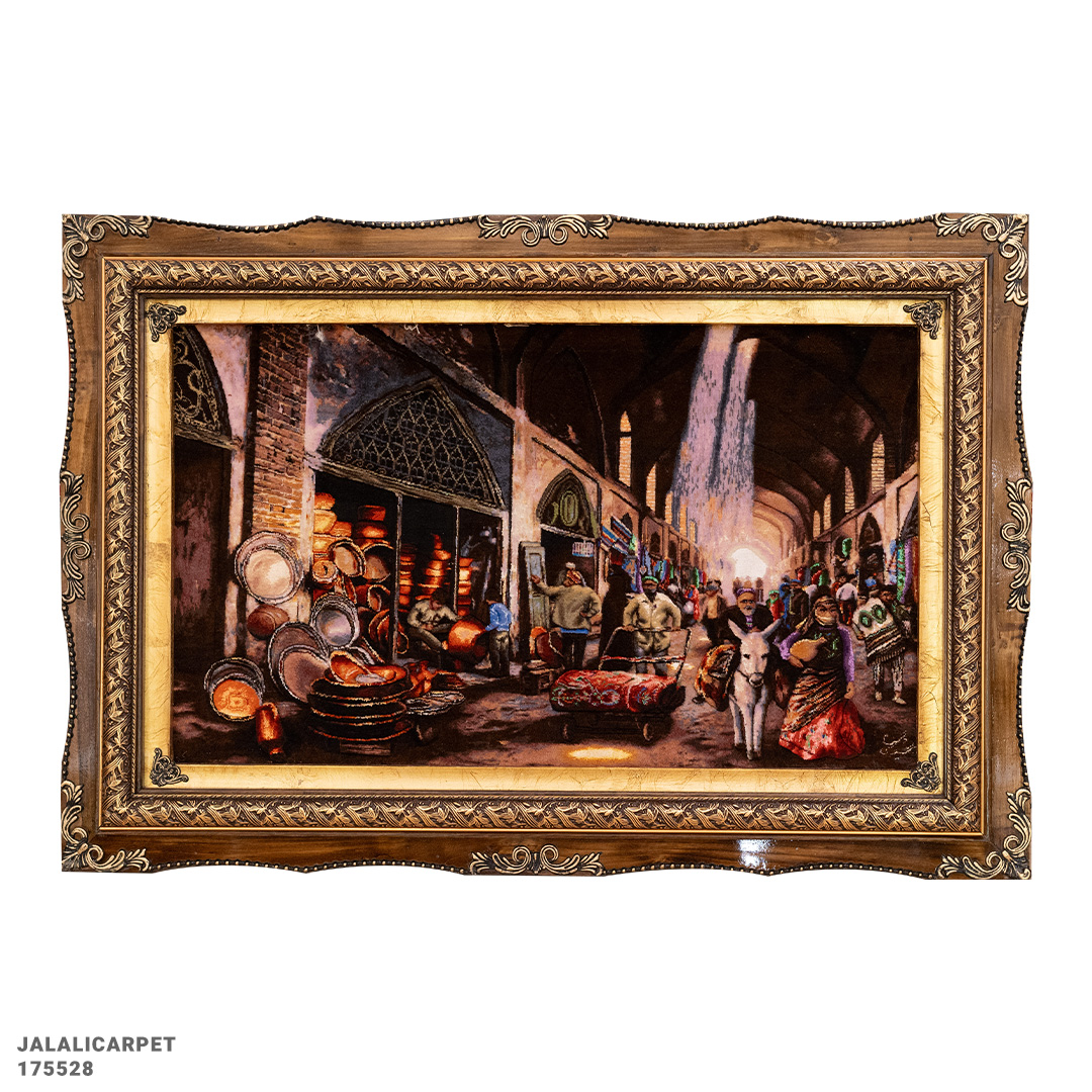 تابلوفرش مسگران 50 رج