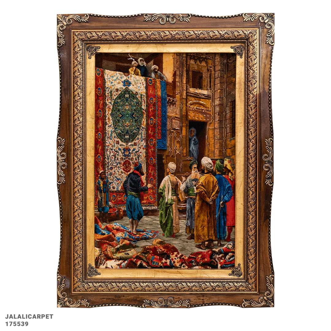 تابلوفرش بازار قاهره 50 رج