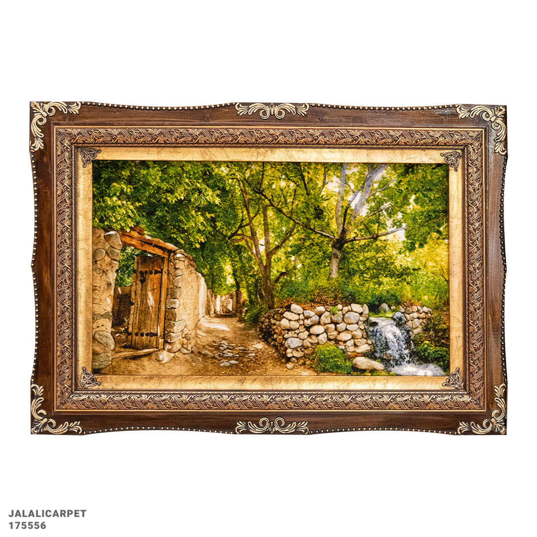 تابلوفرش کوچه باغ 50 رج