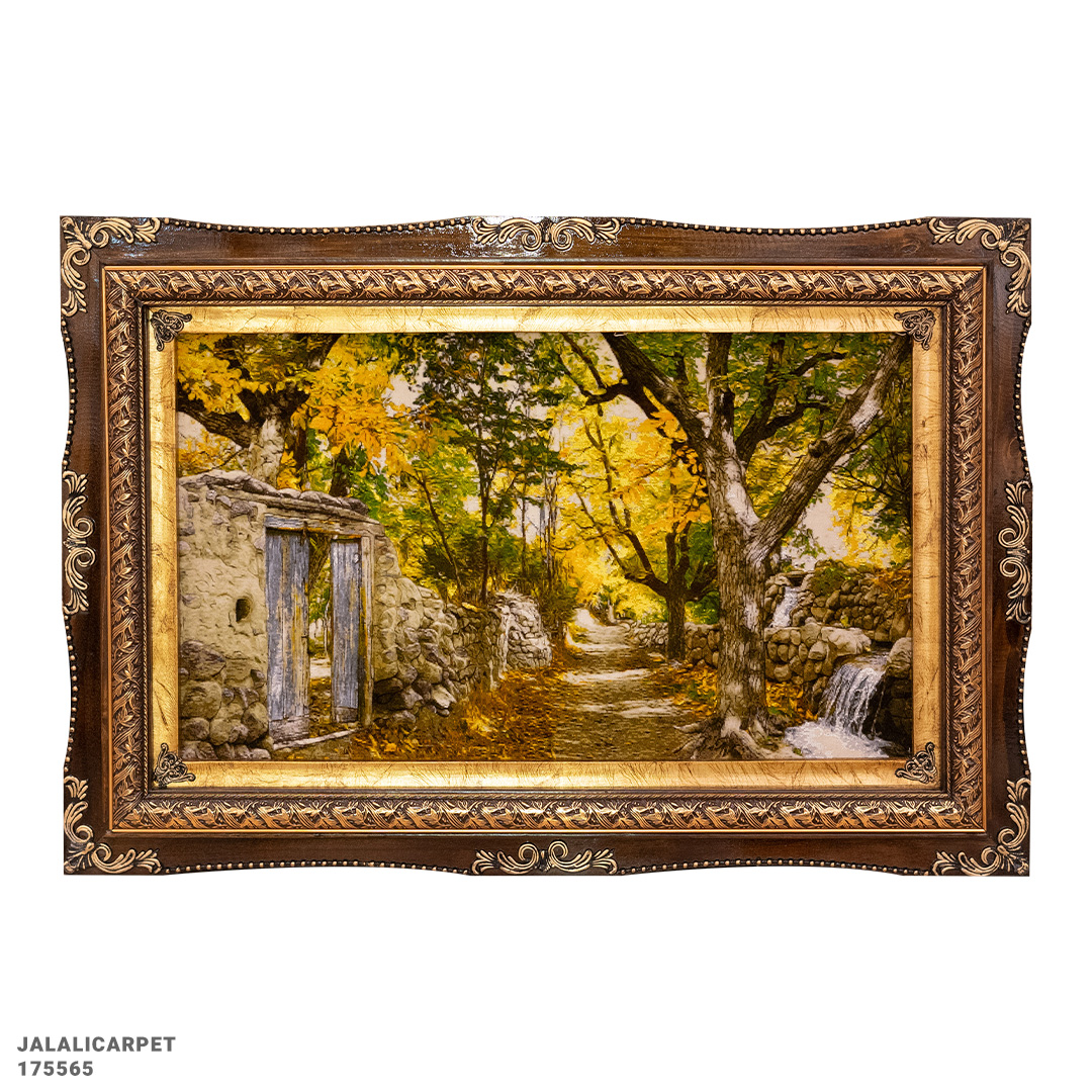 تابلوفرش کوچه باغ 50 رج