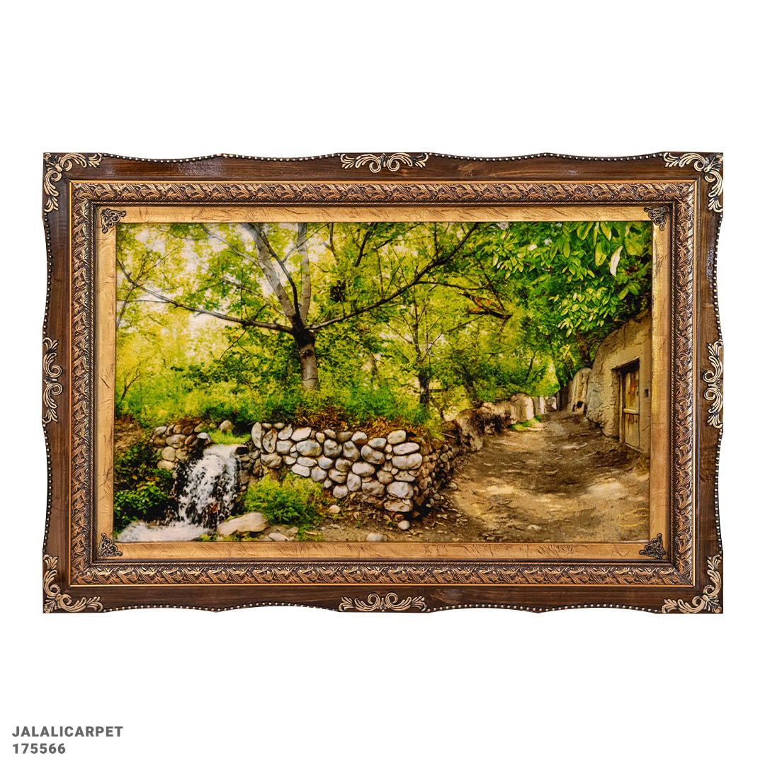 تابلوفرش کوچه باغ 50 رج