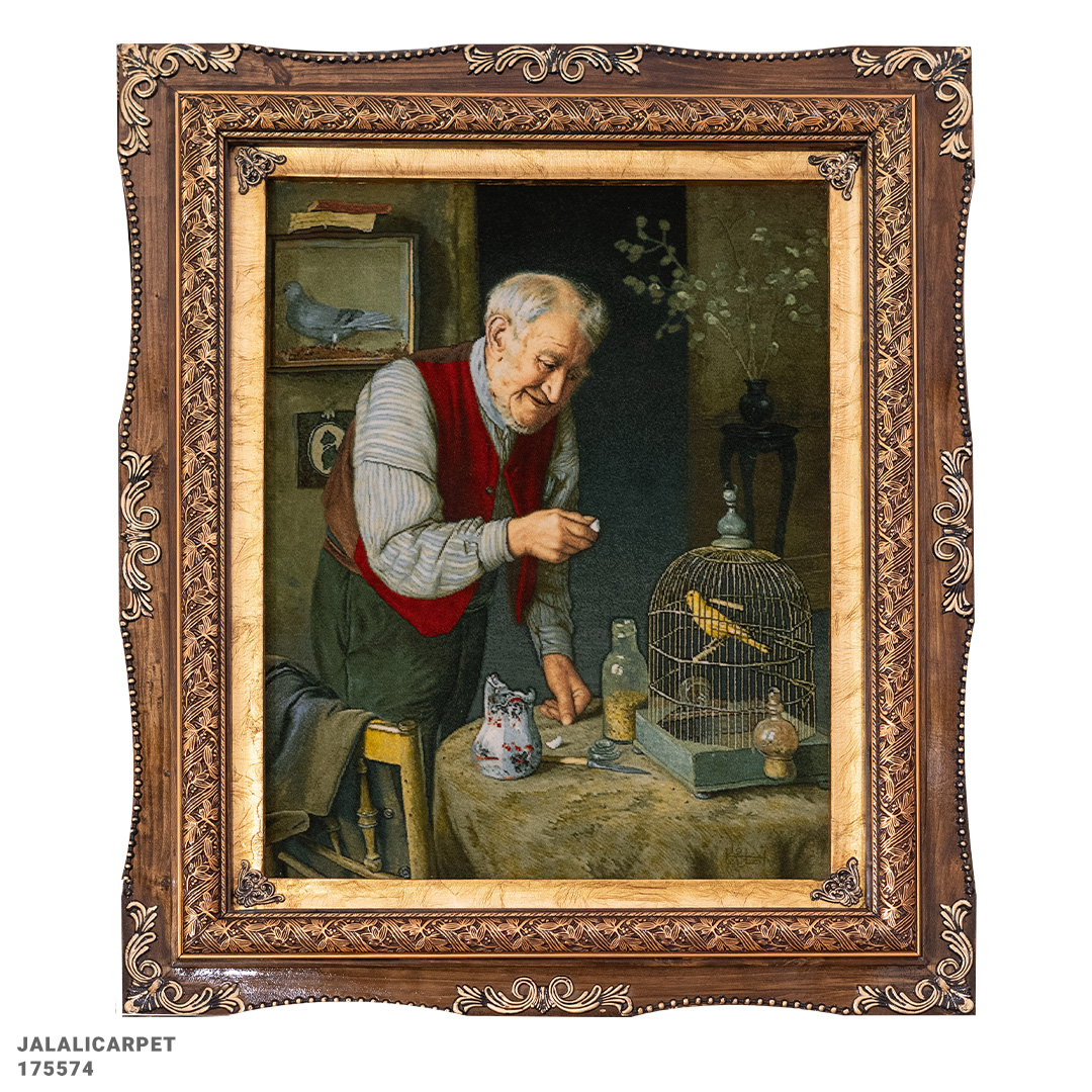 تابلوفرش استاد پیر 50 رج