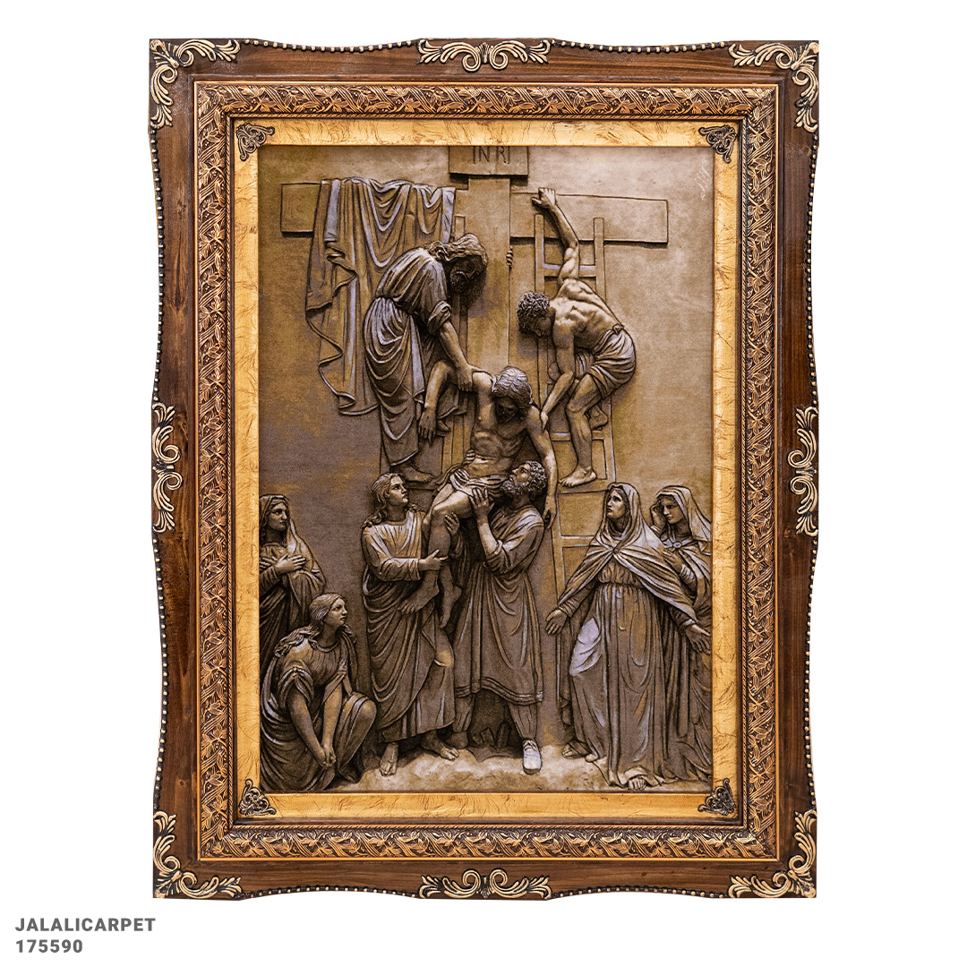 تابلوفرش صلیب حضرت مسیح 50 رج