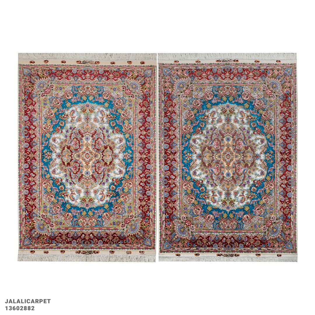 جفت قالیچه (بهم خور) رضایی 55 رج